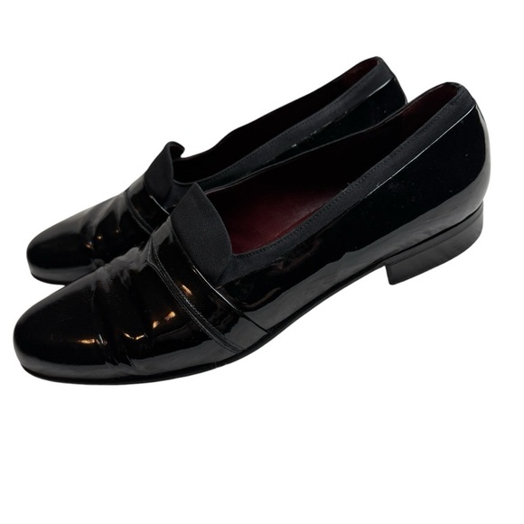 Bally Banner Shoes Black SZ8.5 M Mens Patent Leather Formal Tuxedo Dressy Preppy main image 4
